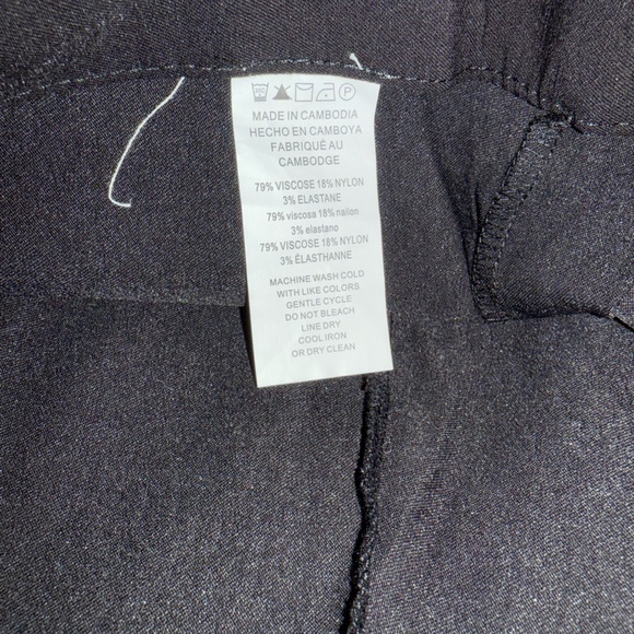 Michael Kors Classic Black Pants - Picture 2 of 4